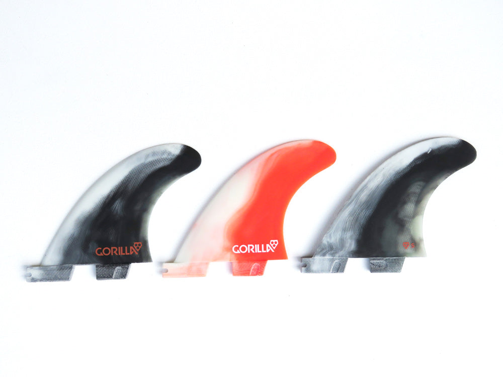 『GORILLA』FIN [CORE RANGE FINS] TRIフィンセット Sサイズ