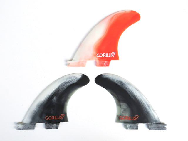 GORILLA』FIN [CORE RANGE FINS] TRIフィンセット Sサイズ – Luvsurf