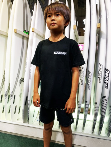 T-shirt [LUV] Black / 100cm・120cm