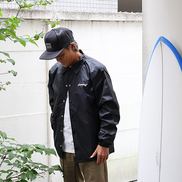 Original nylon coach jacket [CIE] (lined) BLACK