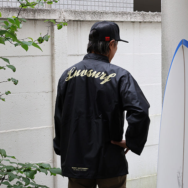 Original nylon coach jacket [CIE] (lined) BLACK