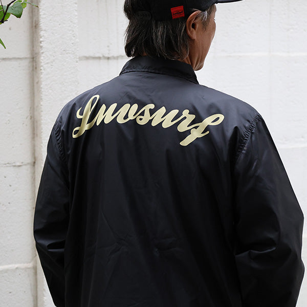 Original nylon coach jacket [CIE] (lined) BLACK