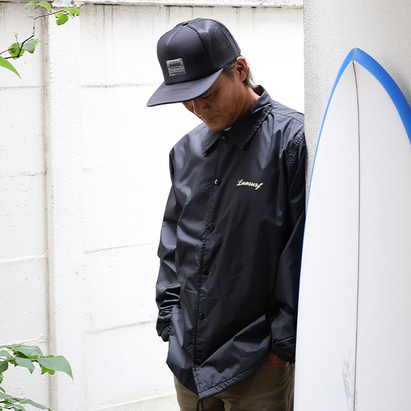Original nylon coach jacket [CIE] (lined) BLACK