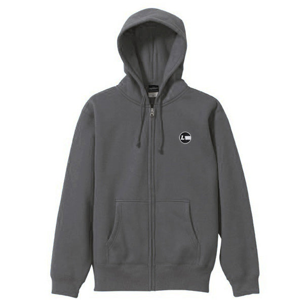 スウェットフルジップパーカ [Racing Icon] CEMENT