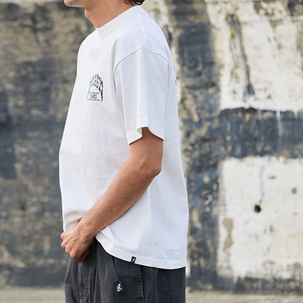 ハイブリッド ラッシュガードTシャツ [MEYHEM SPRAY] WHITE 水陸両用