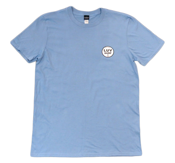 50%オフセール！オリジナルTシャツ [OVAL PALM] BLUE / Sサイズ