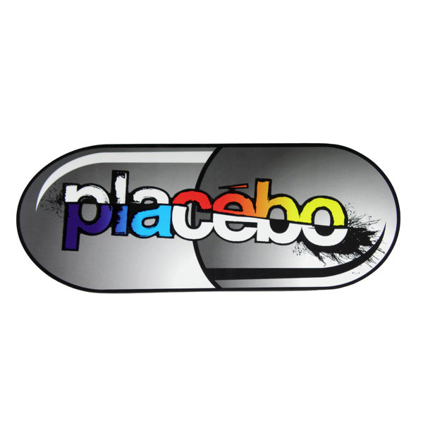 Capsule logo sticker