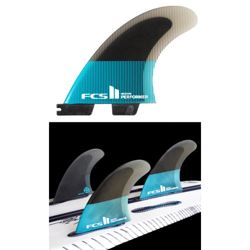 PERFORMER PC / TEAL / TRI fin / S, M, L Sサイズ