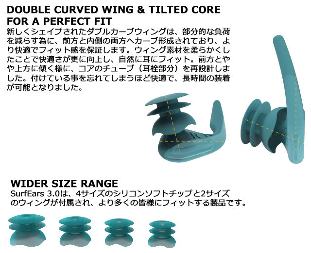 3.0 耳栓 – Luvsurf