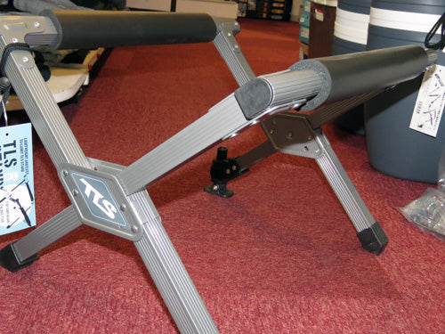 Horizontal surfboard stand
