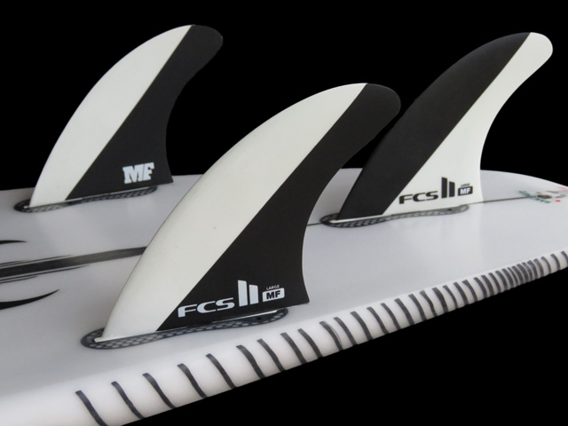 FCS II MF GROMサーフボードフィン 3枚セット FCS FCS2 MICK FANNING MF TRI FINS GROM / エフシーエス2