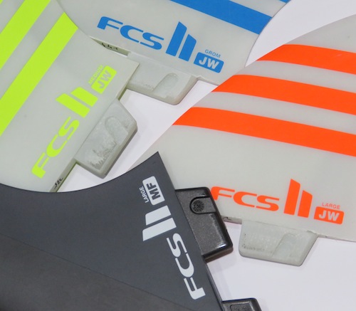 FCS2フィン JWモデル Mサイズ　1set FCS_2024_Thruster_Julian_Wilso