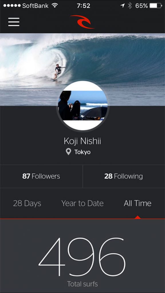 その日のサーフィンを記録してくれる腕時計『Rip Curl』SEARCH GPS2