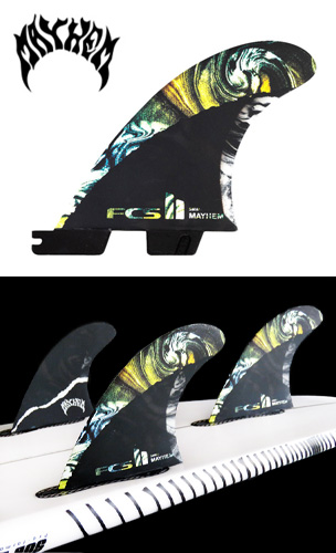 FCS2フィン ミディアムサイズ CIモデル （FCS ll』MB PC CARBON