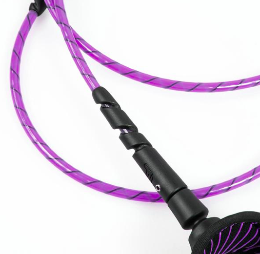 FCS FREEDOM HELIX 6FT リーシュ パープル リーシュ 6′ COMP [FREEDOM HELIX LEASH] | Luvsurf | プロ