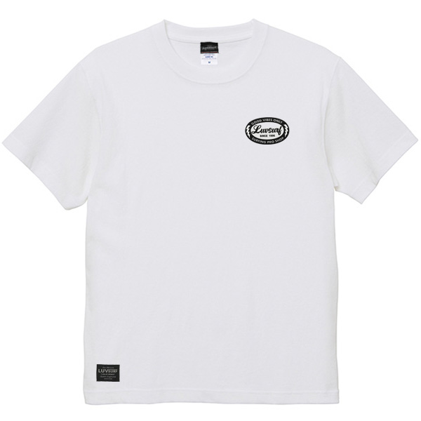 オリジナルTシャツ [GOOD VIBES] WHITE | Luvsurf | プロ