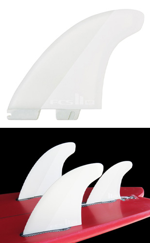 FCS ll』PC + AirCore / TWIN＋1 [MICK FANNING] RETAIL FIN / XL