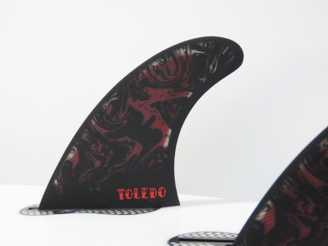 FCS2 FT PC トライフィン Mサイズ BLACK/RED フィリペトレド FCS2 エフシーエスツー PC FT TRI フィリペ トレド サーフィン