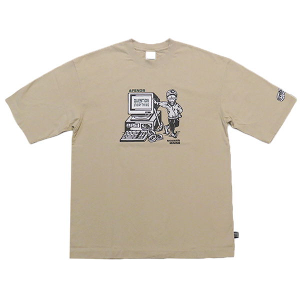 30%オフセール！Organic Oversized Tシャツ [RIPPLE] Sサイズ