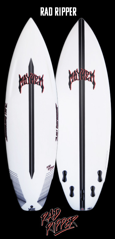 LOST RAD RIPPER 5'9\