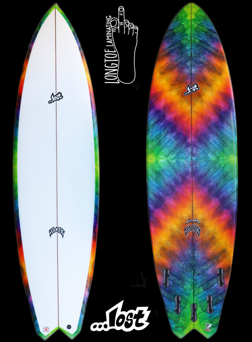 7'0″『GLYDRA』…LOST×LONGTOE | Luvsurf | プロサーファー西井浩治が 