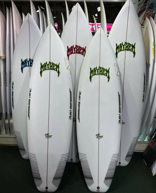 値上げ前の今がチャンス！LOSTサーフボードMADE IN JAPAN QUALITY 