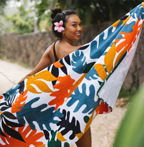 Beach Towels [Makana] MULTI | Luvsurf | プロサーファー西井