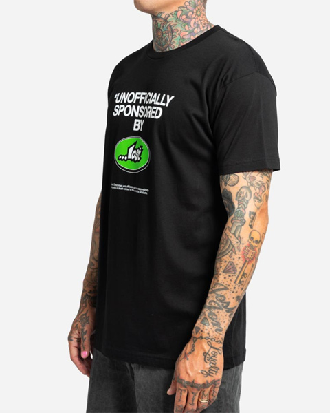 Tシャツ [Sponsored] BLACK | Luvsurf | プロサーファー西井浩治