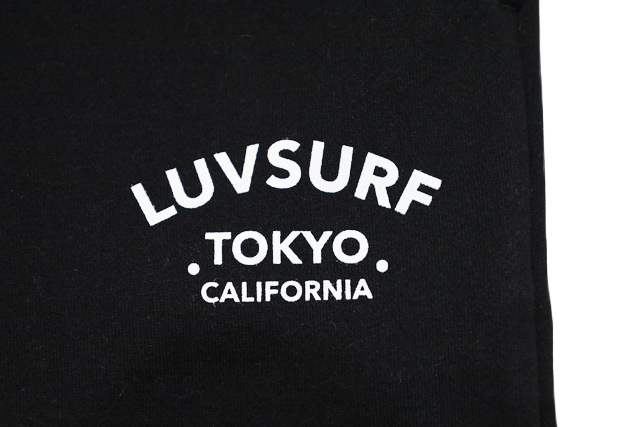 スウェット パンツ（裏起毛）[LTC] BLACK | Luvsurf | プロ