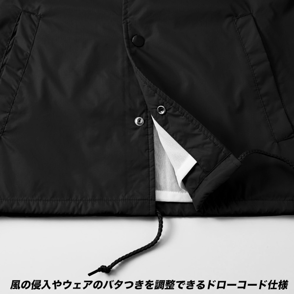 LOST Surfboards ナイロン コーチ ジャケット (裏地付) CHARCOAL