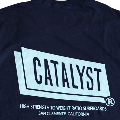 CATALYST Tシャツ　サイズ1 CATALYST』Tシャツ NAVY | Luvsurf | プロサーファー西井浩治が